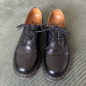 Dr. Martens Black Leather Oxfords